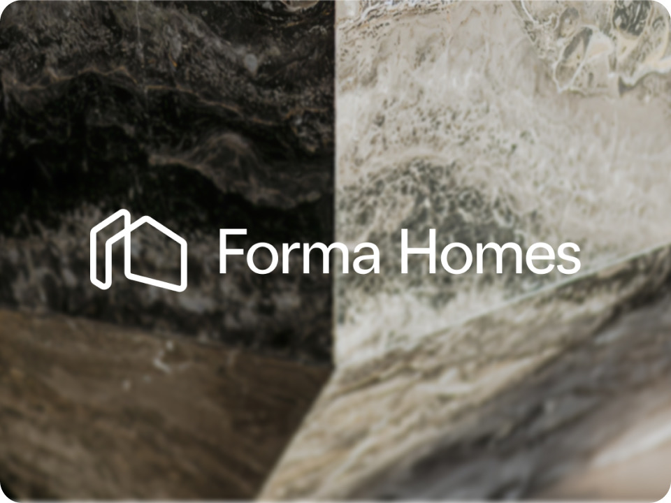 hero image of the forma company logo